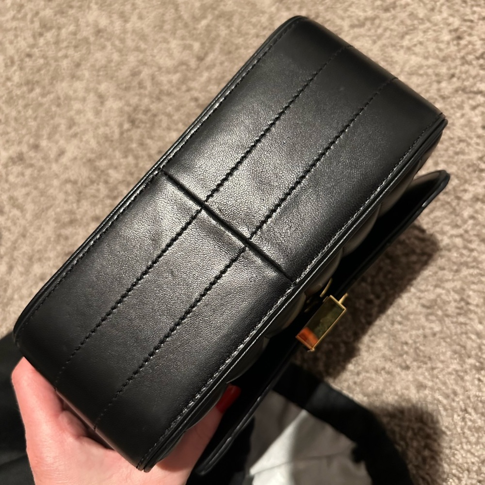 AUTHENTIC YSL VICKY LEATHER CROSSBODY BAG - Picture 11 of 16